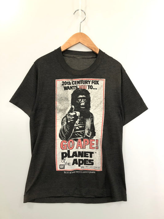 【現状渡し品】【メンズ】 MOSQUITO HEAD モスキートヘッド 90's PLANET OF THE APES TEE 90年代 猿の惑星 プリント Tシャツ 半袖 トップス 146-260429-kk-49-min サイズ：表記なし 下記参照 カラー：ブラック 万代Net店