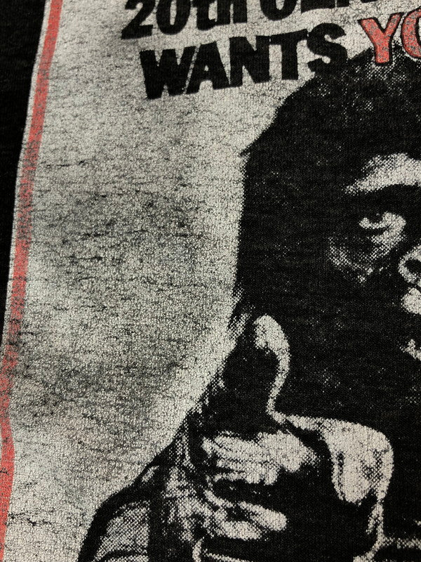 【現状渡し品】【メンズ】 MOSQUITO HEAD モスキートヘッド 90's PLANET OF THE APES TEE 90年代 猿の惑星 プリント Tシャツ 半袖 トップス 146-260429-kk-49-min サイズ：表記なし 下記参照 カラー：ブラック 万代Net店