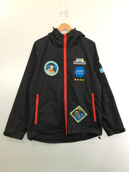 【中古品】【メンズ】 宇宙JKT × SUNTORY 別注 コラボ JAXAはやぶさ SPACE JACKET ライトアウター スペースジャケット 147-260429-kk-44-min サイズ：M カラー：ブラック 万代Net店