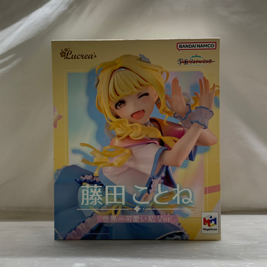 【中古品】 Lucrea 藤田ことね 世界一可愛い私Ver. フィギュア メガハウス 053-260529-em-19-min 万代Net店