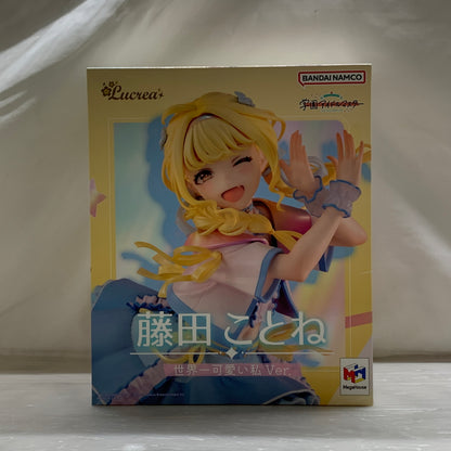【中古品】 Lucrea 藤田ことね 世界一可愛い私Ver. フィギュア メガハウス 053-260529-em-19-min 万代Net店