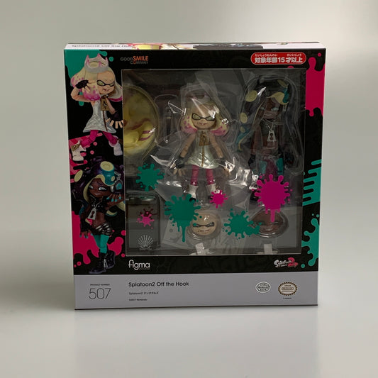 【中古美品】 figma Splatoon2 スプラトゥーン2 テンタクルズ 再販 フィギュア ヒメ イイダ 052-260707-ta-03-min 万代Net店