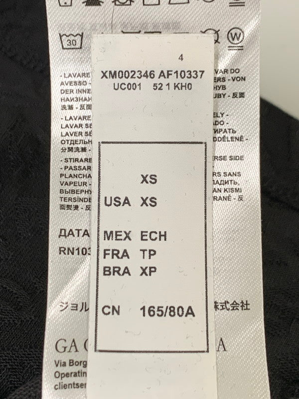 【中古品】【メンズ】 ARMANI EXCHANGE アルマーニエクスチェンジ SS POLO SHIRT XM002346 AF10337 半袖 ポロシャツ メンズ トップス ショートスリーブ 141-260430-em-46-min サイズ：XS カラー：ブラック 万代Net店