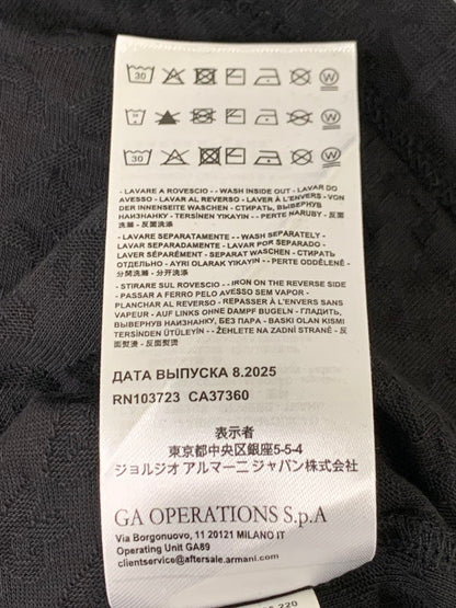 【中古品】【メンズ】 ARMANI EXCHANGE アルマーニエクスチェンジ SS POLO SHIRT XM002346 AF10337 半袖 ポロシャツ メンズ トップス ショートスリーブ 141-260430-em-46-min サイズ：XS カラー：ブラック 万代Net店