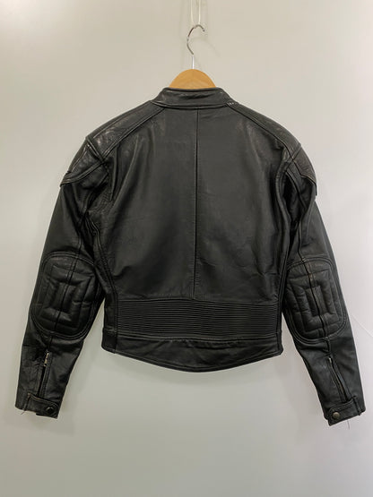 【中古品】【メンズ】 JAPAN SPEED ジャパンスピード LEATHER SINGLE MOTORCYCLE JACKET レザーシングルモーターサイクルジャケット メンズ アウター 革ジャン ライダースジャケット 146-260524-em-20-min サイズ：L カラー：ブラック 万代Net店