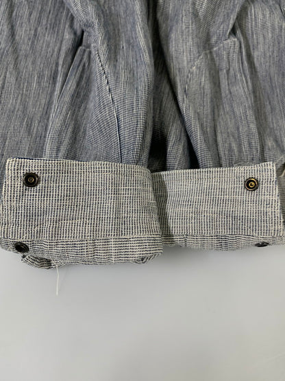 【中古品】【メンズ】 NAVAL CLOTHING TAILOR ネイビー・クロージング・テーラー LS COTTON SHIRT SC12112 長袖 コットン シャツ メンズシャツトップス ボタンダウン 145-260430-em-44-min サイズ：S カラー：ネイビー系 万代Net店