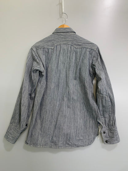 【中古品】【メンズ】 NAVAL CLOTHING TAILOR ネイビー・クロージング・テーラー LS COTTON SHIRT SC12112 長袖 コットン シャツ メンズシャツトップス ボタンダウン 145-260430-em-44-min サイズ：S カラー：ネイビー系 万代Net店