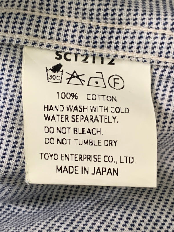 【中古品】【メンズ】 NAVAL CLOTHING TAILOR ネイビー・クロージング・テーラー LS COTTON SHIRT SC12112 長袖 コットン シャツ メンズシャツトップス ボタンダウン 145-260430-em-44-min サイズ：S カラー：ネイビー系 万代Net店