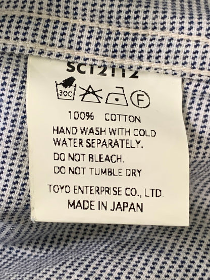 【中古品】【メンズ】 NAVAL CLOTHING TAILOR ネイビー・クロージング・テーラー LS COTTON SHIRT SC12112 長袖 コットン シャツ メンズシャツトップス ボタンダウン 145-260430-em-44-min サイズ：S カラー：ネイビー系 万代Net店