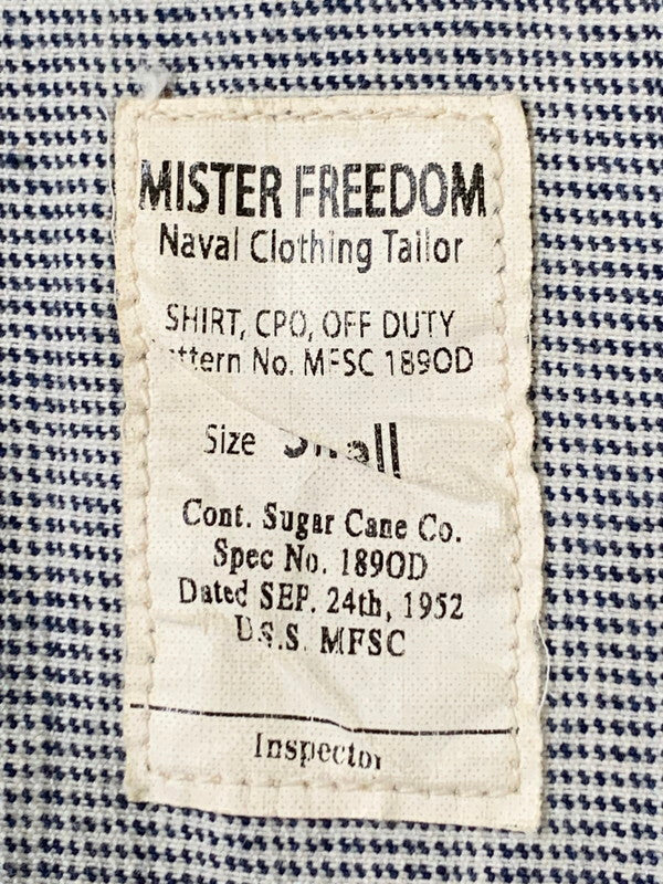 【中古品】【メンズ】 NAVAL CLOTHING TAILOR ネイビー・クロージング・テーラー LS COTTON SHIRT SC12112 長袖 コットン シャツ メンズシャツトップス ボタンダウン 145-260430-em-44-min サイズ：S カラー：ネイビー系 万代Net店