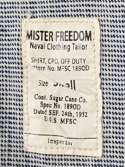【中古品】【メンズ】 NAVAL CLOTHING TAILOR ネイビー・クロージング・テーラー LS COTTON SHIRT SC12112 長袖 コットン シャツ メンズシャツトップス ボタンダウン 145-260430-em-44-min サイズ：S カラー：ネイビー系 万代Net店