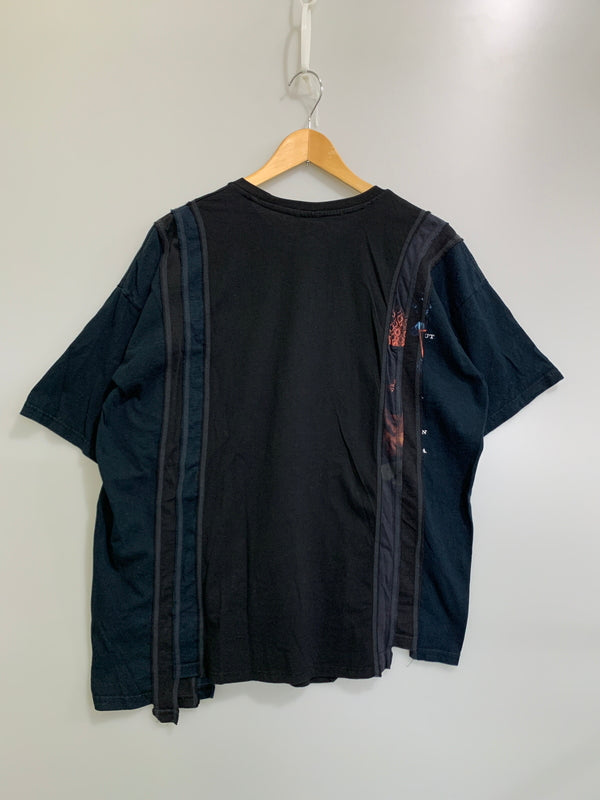 【中古品】【メンズ】 REBUILD BY NEEDLES リビルドバイニードルス KISS SS TEE 半袖Tシャツ ショートスリーブ 140-260508-AS-84-min サイズ：ONE SIZE カラー：ブラック 万代Net店