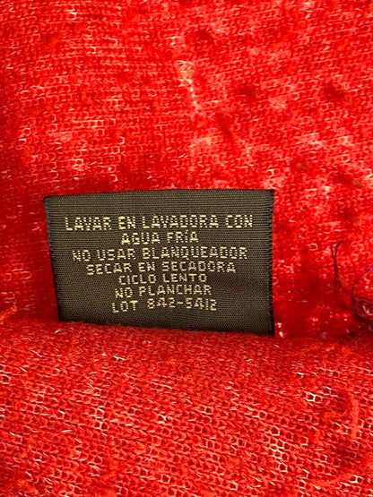 【中古品】【メンズ】 ST.JOHN’S BAY セントジョンズベイ USA製 PULLOVER FLEECE プルオーバー フリース メンズ トップス 146-260617-KS-12-min サイズ：M カラー：レッド 万代Net店