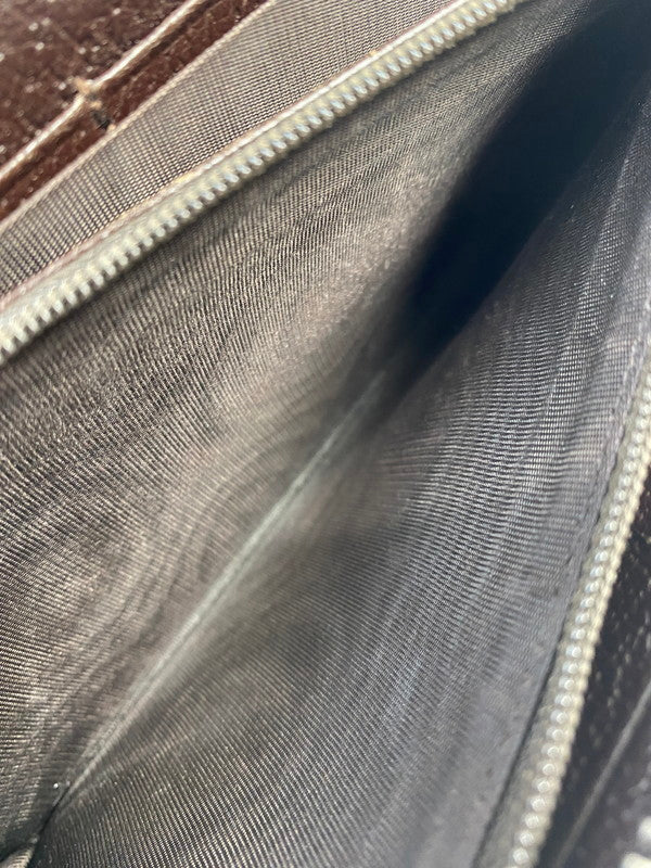 【中古品】【レディース】 GUCCI グッチ 307980 GGキャンバス ラウンドジップウォレット 長財布 ロングウォレット 181-260503-AS-69-min カラー：ブラウン系 万代Net店