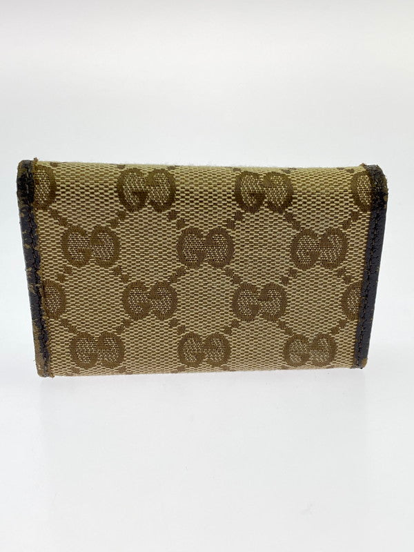【中古品】【レディース】 GUCCI グッチ 127048 6連 キーケース 181-260503-AS-70-min カラー：ブラウン系 万代Net店