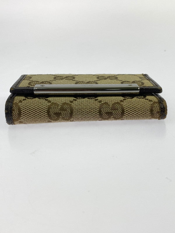 【中古品】【レディース】 GUCCI グッチ 127048 6連 キーケース 181-260503-AS-70-min カラー：ブラウン系 万代Net店