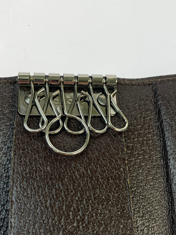 【中古品】【レディース】 GUCCI グッチ 127048 6連 キーケース 181-260503-AS-70-min カラー：ブラウン系 万代Net店