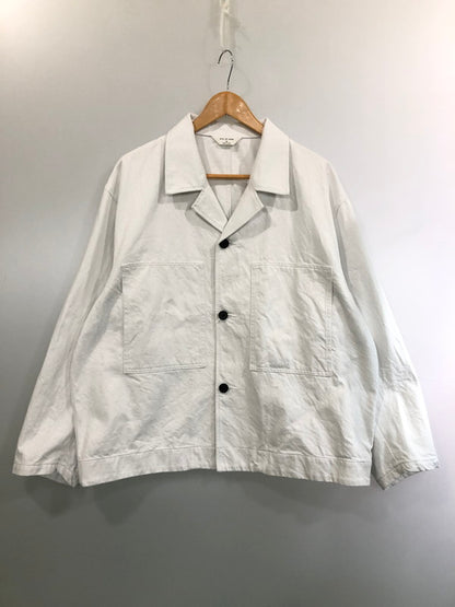 【中古品】【メンズ】 STILL BY HAND スティルバイハンド DN04261 11.5OZ DENIM JACKET デニムジャケット アウター 140-260503-AS-13-min サイズ：50 カラー：ホワイト 万代Net店