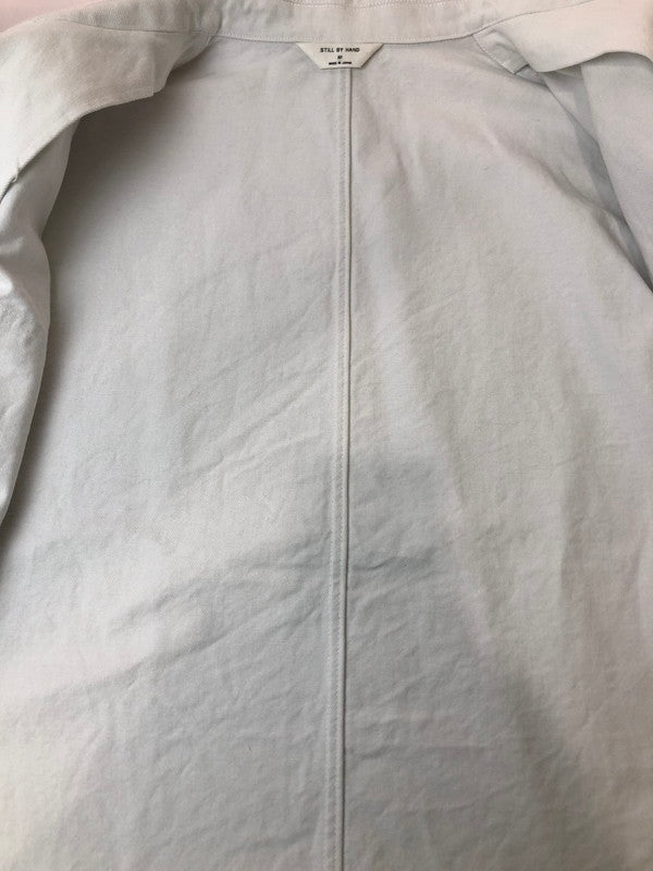 【中古品】【メンズ】 STILL BY HAND スティルバイハンド DN04261 11.5OZ DENIM JACKET デニムジャケット アウター 140-260503-AS-13-min サイズ：50 カラー：ホワイト 万代Net店