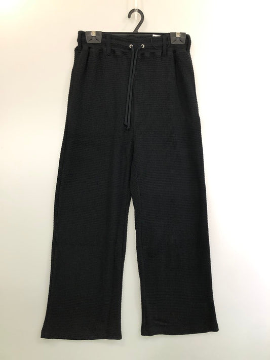 【中古美品】【メンズ】 REFOMED リフォメッド REPT-046 AZEAMI THERMAL PANTS サーマルパンツ ワッフル ボトムス 151-260503-AS-18-min サイズ：2 カラー：ブラック 万代Net店