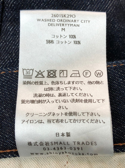 【中古美品】【メンズ】 SHINYAKOZUKA シンヤコヅカ PAINTED ORDINARY CITY DELIVERYMAN デニムパンツ ボトムス 151-260503-AS-20-min サイズ：M カラー：インディゴ 万代Net店