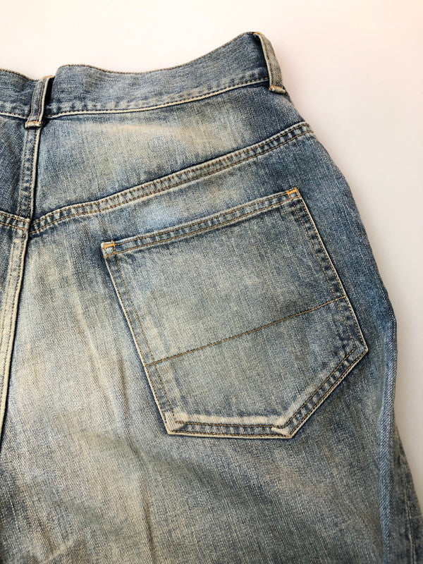 【中古美品】【メンズ】 ANCELLM アンセルム ANC‐#01-26SS #01 MIDTAPERED 5P DENIM PANTS デニムパンツ ボトムス 151-260503-AS-16-min サイズ：2 カラー：インディゴ 万代Net店