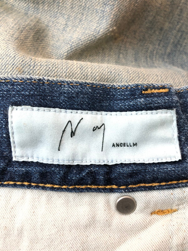 【中古美品】【メンズ】 ANCELLM アンセルム ANC‐#01-26SS #01 MIDTAPERED 5P DENIM PANTS デニムパンツ ボトムス 151-260503-AS-16-min サイズ：2 カラー：インディゴ 万代Net店