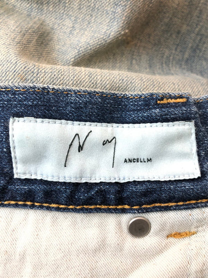 【中古美品】【メンズ】 ANCELLM アンセルム ANC‐#01-26SS #01 MIDTAPERED 5P DENIM PANTS デニムパンツ ボトムス 151-260503-AS-16-min サイズ：2 カラー：インディゴ 万代Net店