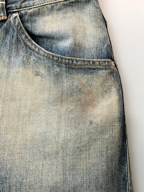 【中古美品】【メンズ】 ANCELLM アンセルム ANC‐#01-26SS #01 MIDTAPERED 5P DENIM PANTS デニムパンツ ボトムス 151-260503-AS-16-min サイズ：2 カラー：インディゴ 万代Net店
