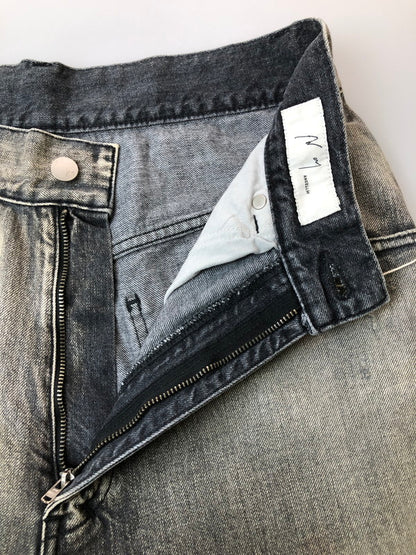 【中古美品】【メンズ】 ANCELLM Aアンセルム NC‐#01-26SS #01 MIDTAPERED 5P DENIM PANTS デニムパンツ ボトムス 151-260503-AS-17-min カラー：ブラック 万代Net店