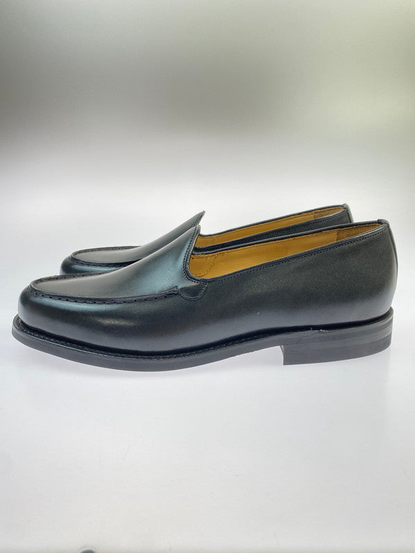 【中古美品】【メンズ】 HARROGATE ハロゲイト BARBICAN-VENETIAN LOAFER 26SS バービカン ベネチアン ローファー 靴 モカシン シューズ メンズ 164-260430-em-62-min サイズ：UK9 カラー：ブラック 万代Net店