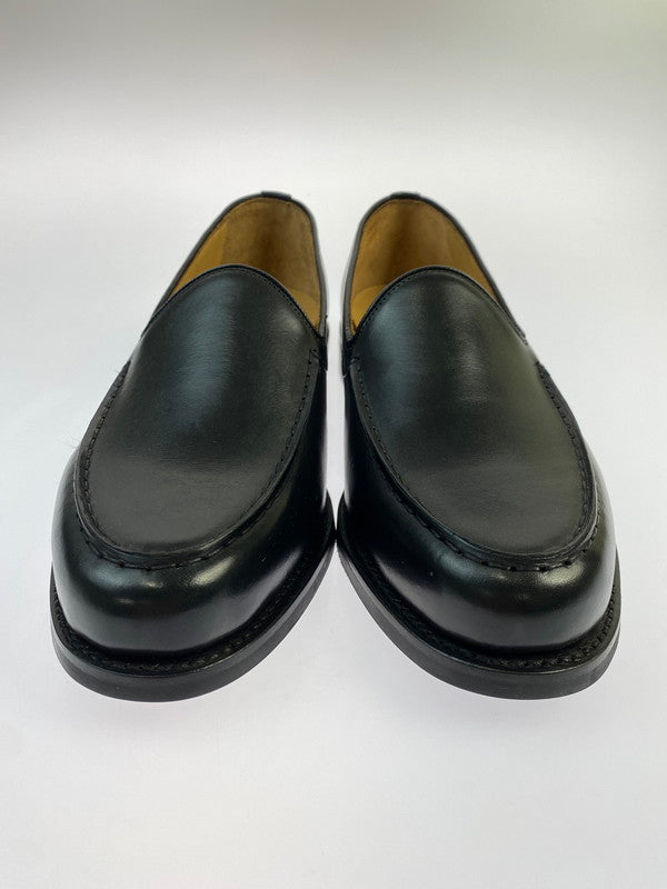 【中古美品】【メンズ】 HARROGATE ハロゲイト BARBICAN-VENETIAN LOAFER 26SS バービカン ベネチアン ローファー 靴 モカシン シューズ メンズ 164-260430-em-62-min サイズ：UK9 カラー：ブラック 万代Net店