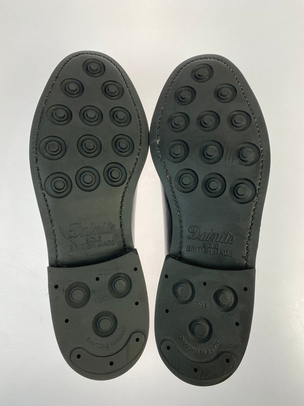 【中古美品】【メンズ】 HARROGATE ハロゲイト BARBICAN-VENETIAN LOAFER 26SS バービカン ベネチアン ローファー 靴 モカシン シューズ メンズ 164-260430-em-62-min サイズ：UK9 カラー：ブラック 万代Net店