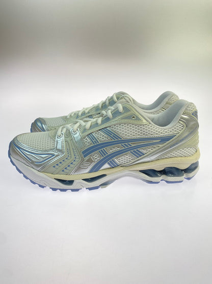 【中古美品】【メンズ】 ASICS GEL-KAYANO 14 1203A537-115 ゲルカヤノ ランニングシューズ スニーカー メンズ シューズ 靴 162-260430-em-61-min サイズ：28.5cm カラー：WHITE LIGHT NAVY 万代Net店