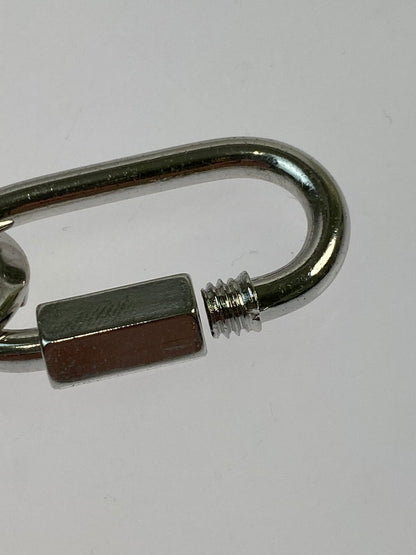 【中古品】【メンズ】 THE OBJECT ザ オブジェクト SIGNATURE DOUBLE KARABINA LONG KEYCHAIN キーチェーン カラビナ 小物 192-260503-AS-71-min カラー：ゴールド/シルバー 万代Net店