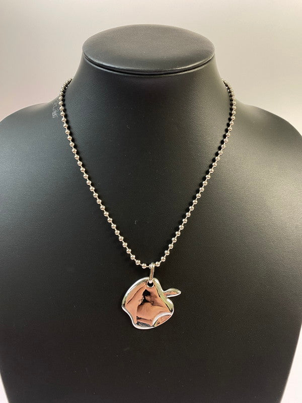 【中古品】【メンズ/レディース】 THE OBJECT ザ オブジェクト ADAM APPLE NECKLACE ネックレス アクセサリー 192-260503-AS-72-min カラー：シルバー 万代Net店