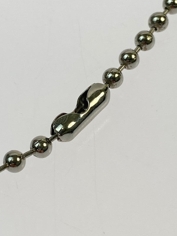 【中古品】【メンズ/レディース】 THE OBJECT ザ オブジェクト ADAM APPLE NECKLACE ネックレス アクセサリー 192-260503-AS-72-min カラー：シルバー 万代Net店