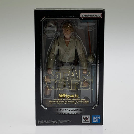【中古美品】 S.H.Figuarts ルーク・スカイウォーカー(A NEW HOPE) フィギュア 055-260702-ta-08-min 万代Net店