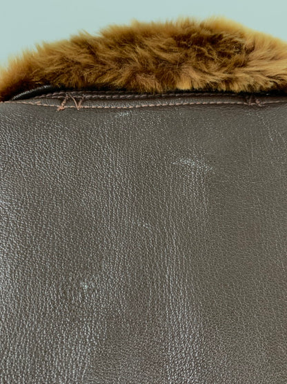【現状渡し品】【メンズ】 J.A.DUBOW J.A.デュボウ REPLICA G-1 FLIGHT JACKET フライトジャケット アウター 146-260503-AS-45-min サイズ：38 カラー：ブラウン 万代Net店