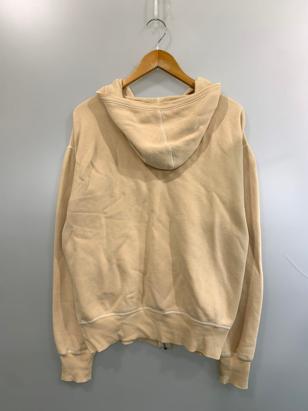 【中古品】【メンズ】 FULLCOUNT フルカウント ZIP HOODIE PARKA フルジップパーカー 145-260508-AS-17-min サイズ：L カラー：クリーム 万代Net店