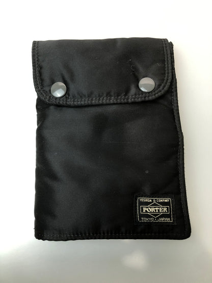 【中古品】【メンズ/レディース】 PORTER ポーター TANKER NAVIGATION BAG 622-19843 タンカー ナビゲーター バッグ 小型 ショルダーバッグ ポーチ 188-260519-em-11-min カラー：ブラック 万代Net店