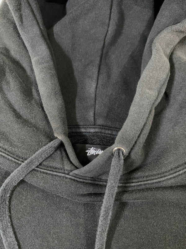 【中古品】【メンズ】 STUSSY ステューシー CATCH THE NEW WAVE HOODIE キャッチ・ザ・ニュー・ウェーブ・フーディー メンズ トップス パーカー 142-260430-em-49-min サイズ：M カラー：ダークグリーン 万代Net店