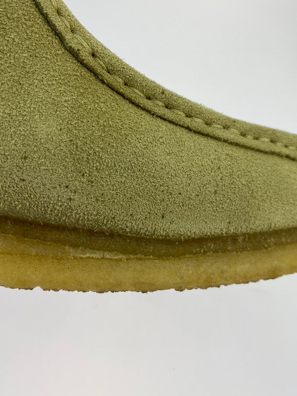 【中古品】【メンズ】 CLARKS クラークス 11826 WALLABEE BOOT MAPLE SUEDE ワラビーブーツ 靴 シューズ 164-260503-AS-65-min サイズ：UK8 1/2 カラー：ベージュ 万代Net店