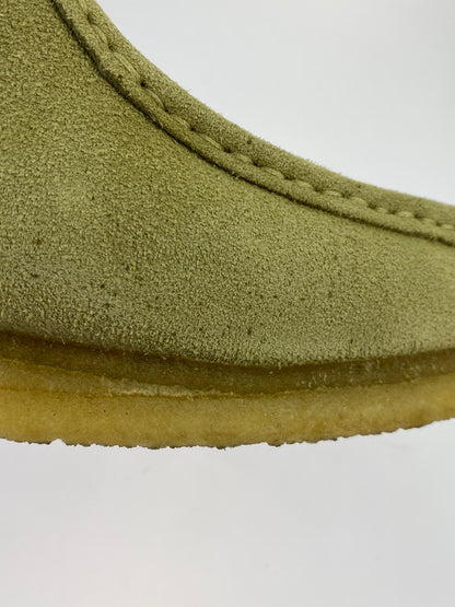 【中古品】【メンズ】 CLARKS クラークス 11826 WALLABEE BOOT MAPLE SUEDE ワラビーブーツ 靴 シューズ 164-260503-AS-65-min サイズ：UK8 1/2 カラー：ベージュ 万代Net店
