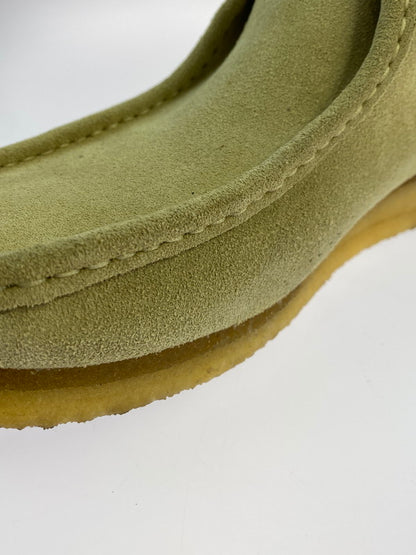【中古品】【メンズ】 CLARKS クラークス 11826 WALLABEE BOOT MAPLE SUEDE ワラビーブーツ 靴 シューズ 164-260503-AS-65-min サイズ：UK8 1/2 カラー：ベージュ 万代Net店