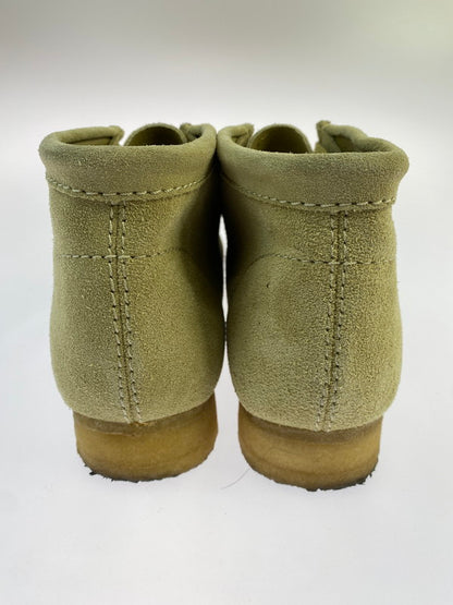 【中古品】【メンズ】 CLARKS クラークス 11826 WALLABEE BOOT MAPLE SUEDE ワラビーブーツ 靴 シューズ 164-260503-AS-65-min サイズ：UK8 1/2 カラー：ベージュ 万代Net店