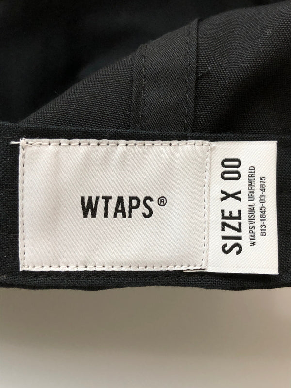 【中古品】【メンズ/レディース】 WTAPS ダブルタップス CAP CTPL TWILL CREVASSE BLACK 231HCDT-HT10 MILITIA ミリティア キャップ ツイル クレバス ブラック 帽子 185-260519-em-03-min サイズ：00 カラー：ブラック 万代Net店