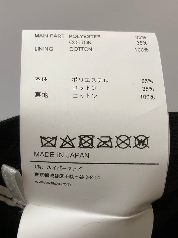 【中古品】【メンズ/レディース】 WTAPS ダブルタップス CAP CTPL TWILL CREVASSE BLACK 231HCDT-HT10 MILITIA ミリティア キャップ ツイル クレバス ブラック 帽子 185-260519-em-03-min サイズ：00 カラー：ブラック 万代Net店