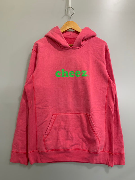 【中古品】【メンズ】 USED ユーズド CHEEZ HOODIE チーズ フーディー パーカー メンズ トップス 長袖 ヴィンテージ 146-260430-em-48-min カラー：ピンク 万代Net店