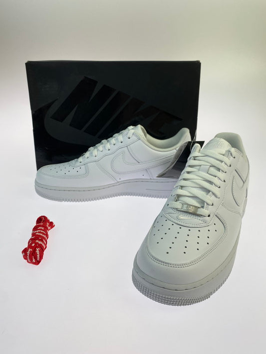 【中古美品】【メンズ】 SUPREME シュプリーム ×NIKE ナイキ CU9225-100 AIR FORCE 1 LOW 靴 シューズ スニーカー 160-260503-AS-58-min サイズ：28.5cm カラー：WHITE/WHITE 万代Net店